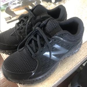 Black New Balance Work Shoes